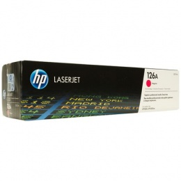 CE313A Lézertoner ColorLaserJet Pro CP1025 nyomtatóhoz, HP 126A, magenta, 1k